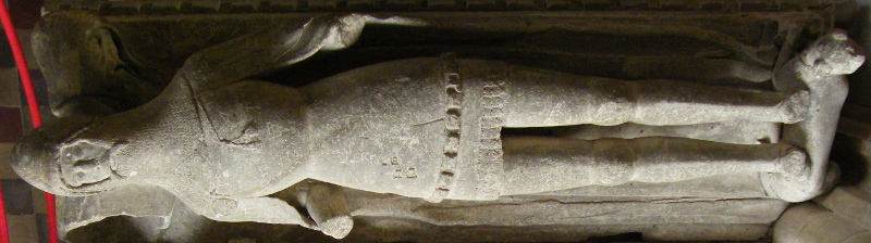 Roger de Bois 1300 effigy 1380